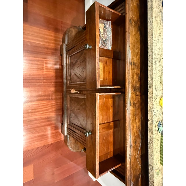 2000 - 2009 Theodore Alexander Wood Sideboard / Bar For Sale - Image 5 of 9