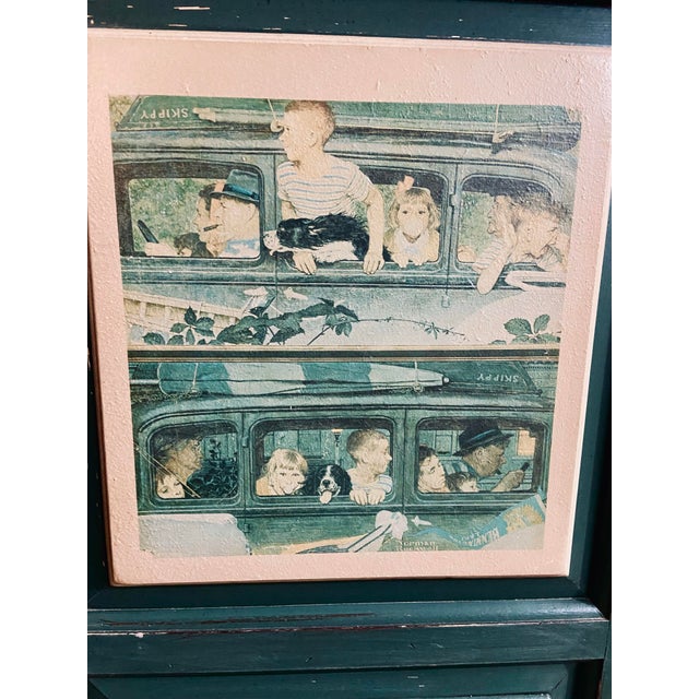 Vintage Stanley Furniture Norman Rockwell Collection Armoire | Saturday Evening Post Cabinet For Sale In Kansas City - Image 6 of 6