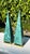Vintage Faux Malachite Obelisk Sculptures With Brass Bases, Pair For Sale In Naples, FL - Image 6 of 12