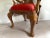 Early 20th C Queen Anne Mahogany Red Velvet Child Chair For Sale - Image 4 of 9