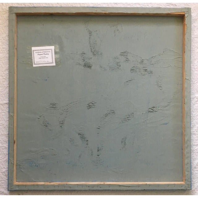 1980s Large Abstract Painting by Peter Keil, 1985 For Sale - Image 5 of 8