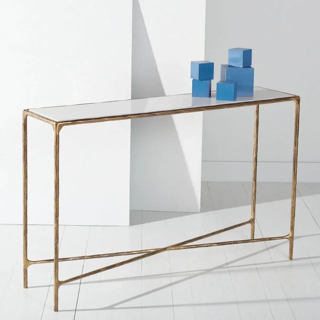 With a simply undeniable alluring appeal, this Jessa Console Table demands your attention. Jessa awakens any interior with...