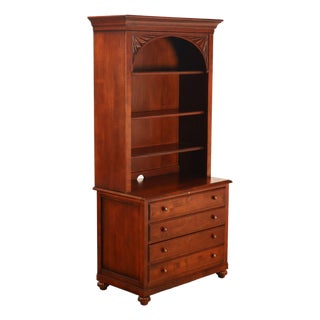 Ethan Allen 'British Classics' Collection Office Bookcase For Sale