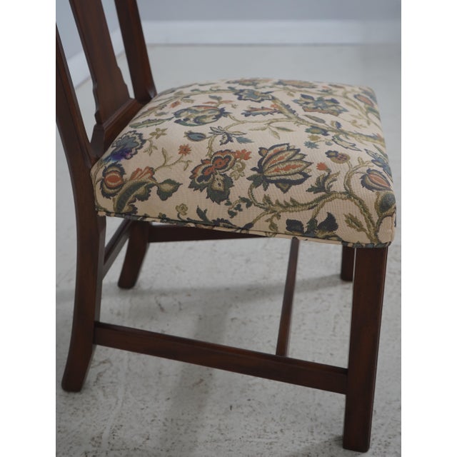 Kittinger Wa-1018 Colonial Williamsburg Mahogany Side Chair For Sale - Image 14 of 18