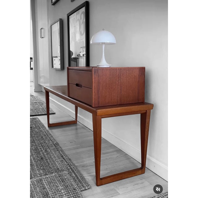 Teak Model 32 and 35 Entryway Set by Aksel Kjersgaard, 1960s, Set of 2 For Sale - Image 10 of 11