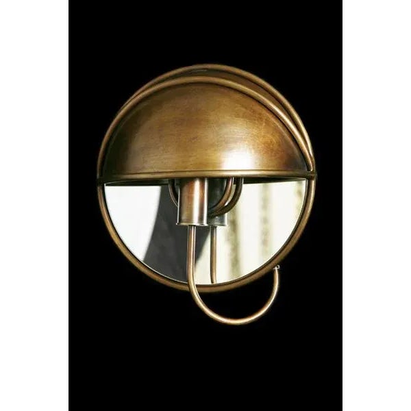 Contemporary Occhio Sconce in Patinated Finish For Sale - Image 3 of 3