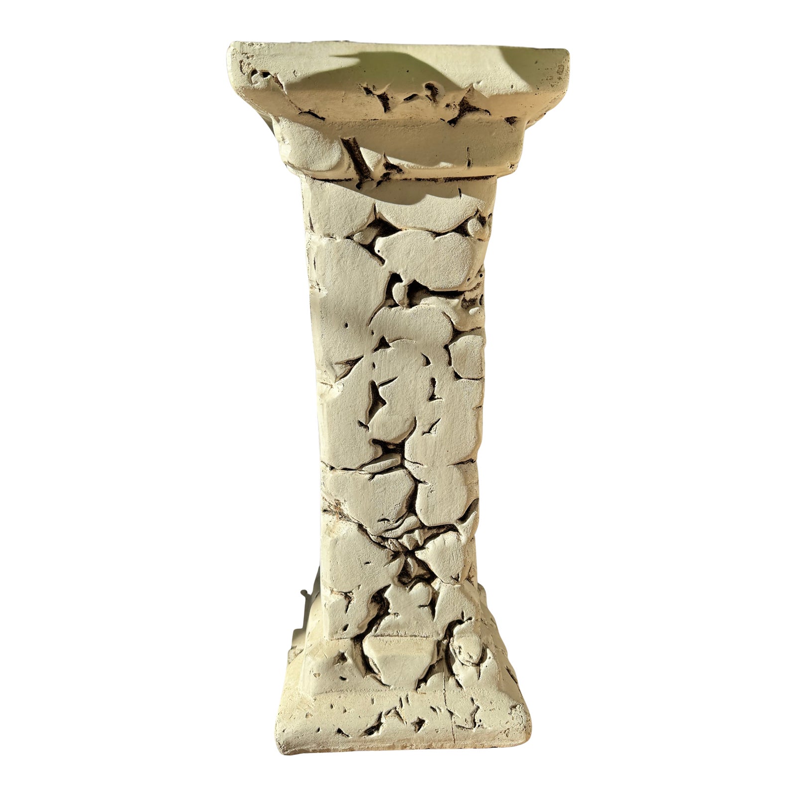 Handmade Organic Contemporary Plaster Pedestal | Column – 22 ...
