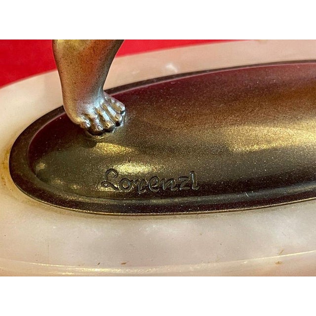 Gold Dancer in Bronze by Joseph Lorenzl For Sale - Image 8 of 11