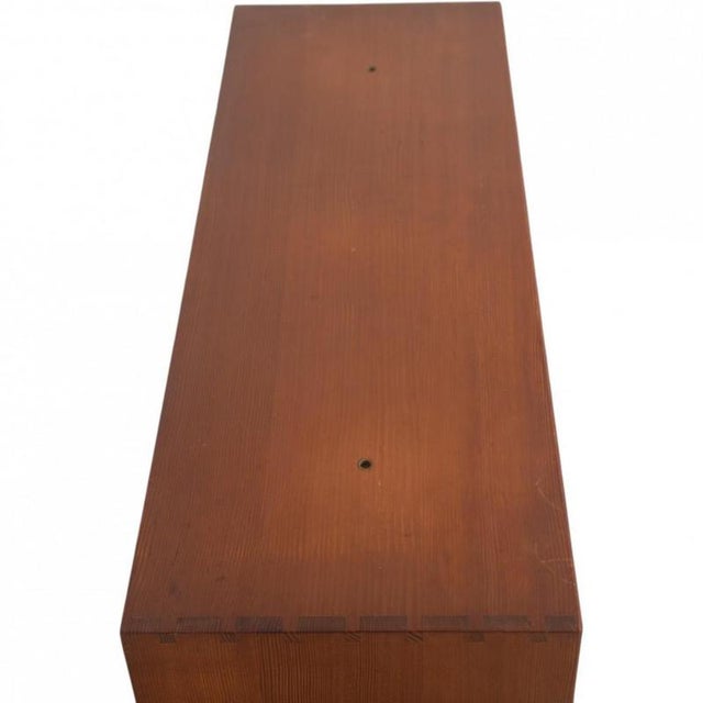 Bookcase in Oregon Pine by Mogens Koch, 1970s For Sale - Image 6 of 10