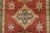 Textile Kazak Runner 2’9” X 13’2” Red Wool Tribal Hand-Knotted Oriental Rug For Sale - Image 7 of 12