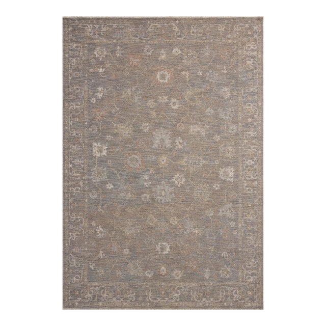 Chris Loves Julia x Loloi Louisa Stone / Multi 2'-7" x 10'-0" Runner Rug For Sale