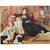 A lovely reproduction print in full color of painting "Madame Charpentier and Her Children" by Pierre-Auguste Renoir....