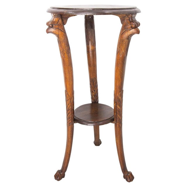 French Beech & Chestnut Side Table, 19th Century For Sale - Image 16 of 16