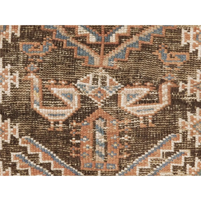 Antique Persian Rug- 3′10″ × 6′2″ For Sale - Image 11 of 13