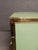 Credenza With Green Glass and Brass Fittings and Handles For Sale - Image 10 of 10