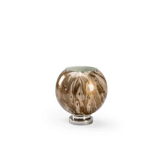 Wildwood Calacatta Gold Vase, Small For Sale In Raleigh - Image 6 of 6