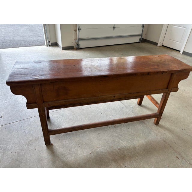 Late 20th Century Antique Chinese Temple Altar Sideboard For Sale - Image 5 of 8