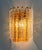 Metal Mid-Century Italian Murano Glass Wall Sconce in Two Rows and Colors from Poliarte, 1970s For Sale - Image 7 of 9