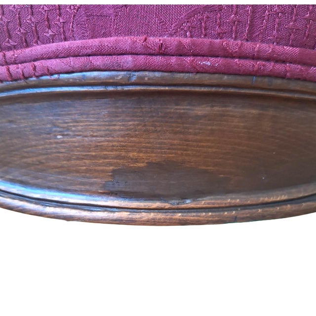 Antique Louis XV-style Upholstered Piano Bench For Sale - Image 10 of 10