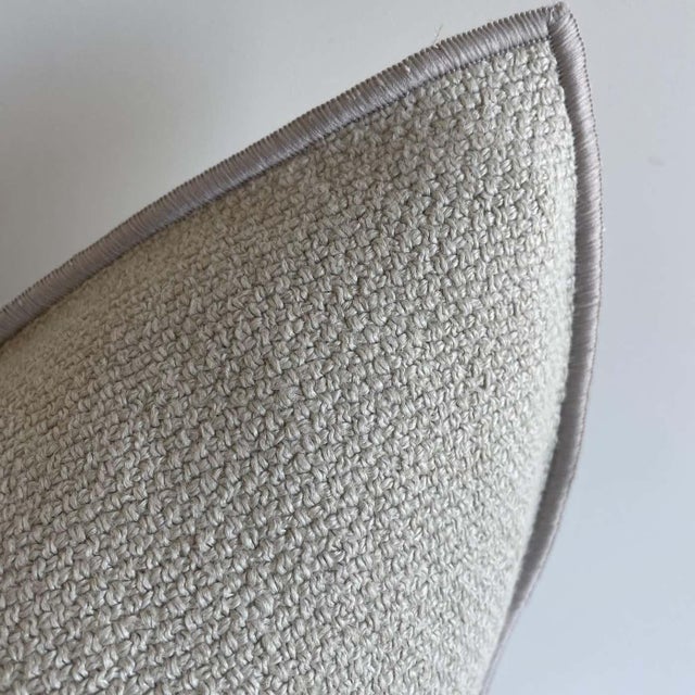 Not Yet Made - Made To Order Fromentera French Linen Accent Pillow For Sale - Image 5 of 6