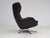 Vintage Danish Swivel Armchair in Leather, 1970s For Sale - Image 11 of 18