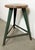 Industrial Green Workshop Stool, 1960s For Sale - Image 10 of 17