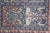 Indian Kashmir Silk Geometric Floral Garden Medallion Area Rug Mat 48" For Sale - Image 10 of 13