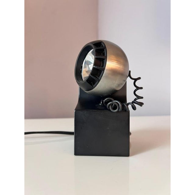 Metal Model 41701 Table Lamp in Black and Silver with Ball Head from Osram For Sale - Image 7 of 11