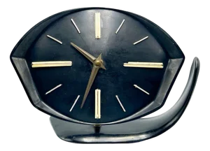 Space Age Bakelite Clock from Prim, 1950s