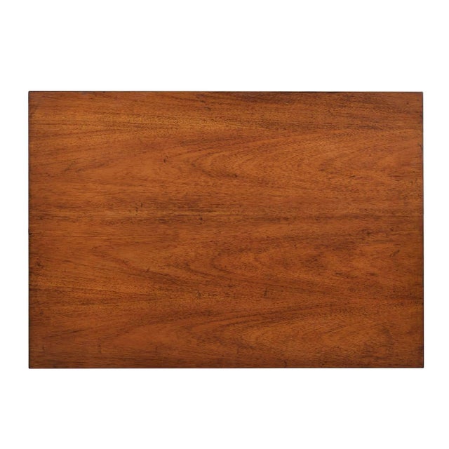 Classic Walnut Finish Narrow Side Table Chairish