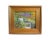 English English Impressionist Wildflower Garden Landscape Oil Painting W/ Antiqued Gold Wood Frame For Sale - Image 3 of 7