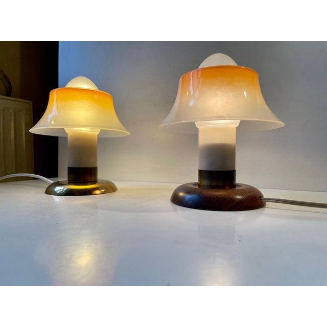 Small Table Lamps from Fog & Mørup, Denmark, 1950s, Set of 2 For Sale - Image 10 of 12