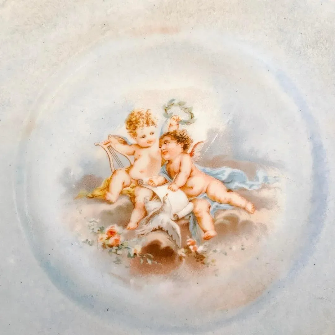 『フォロうー特価』　 LIMOGES 『CHEVERNY』　大皿　5枚 1940s-french-limoges-victorian