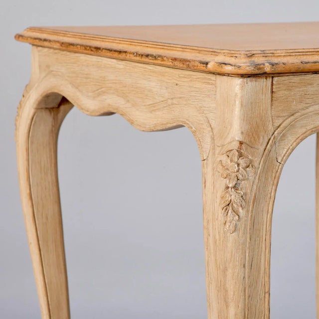 1930s French Small Painted Square Side Table For Sale - Image 5 of 9