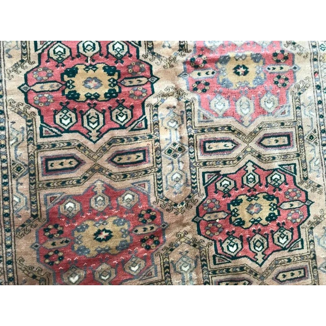 1940s Vintage Tekke Turkman Rug For Sale - Image 5 of 13