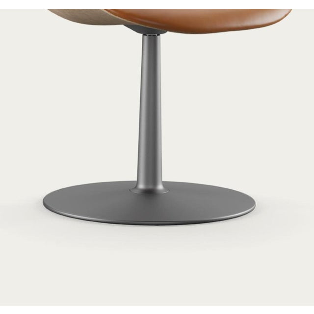 Animal Skin One Collection Council Family Salon Chair from Salto and Sigsgaard For Sale - Image 7 of 16