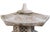 Japanese 25.5" Large Garden Pagoda Sculpture Lantern For Sale - Image 3 of 6