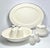 Contemporary Noritake “Chandon, Platinum” Bone China Dinnerware Hostess Set - 7 pcs For Sale - Image 3 of 12