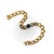 This is a stunning antique 14k gold bracelet from the Victorian era. Its focal point is an amazing sugarloaf 2.5 carat...