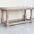 1990s Baker Furniture Rustic French Style Cerused Marble Top Console Tables - Pair For Sale - Image 5 of 8
