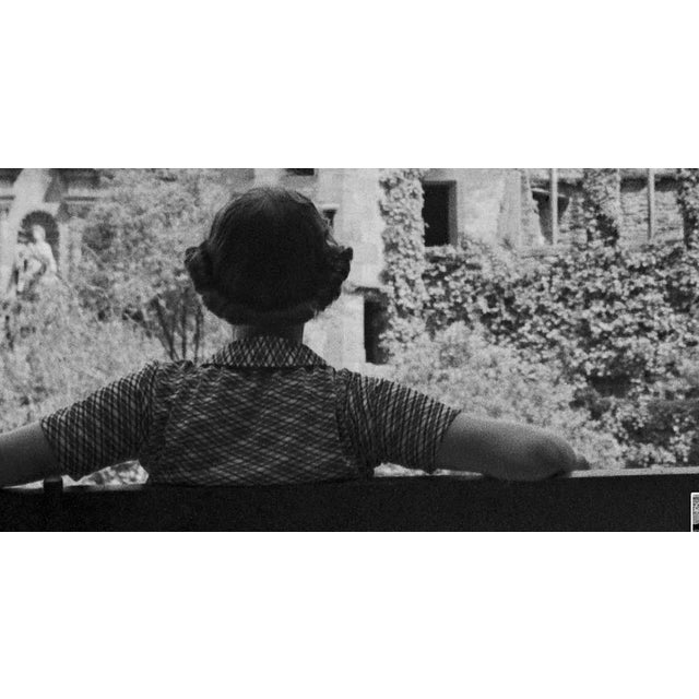 Traditional Woman on Bench in Front of Heidelberg Castle, Germany 1936, Printed 2021 For Sale - Image 3 of 5