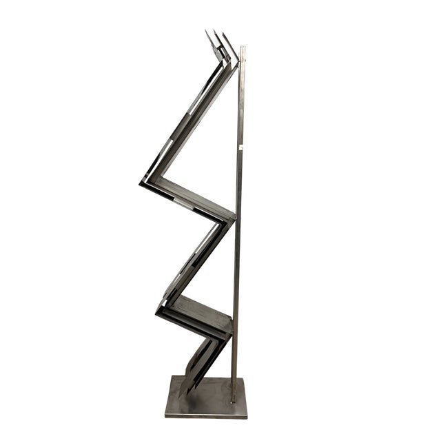 Silver 1960s S Messina Sculpture For Sale - Image 8 of 10