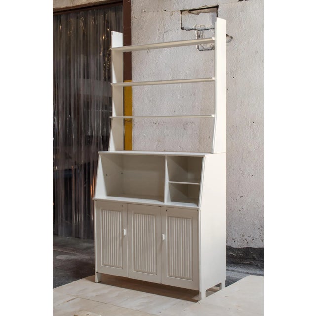 Carl Malmsten Carl Malmsten Swedish Modern Bookcase With Storage Cabinet For Sale - Image 4 of 7