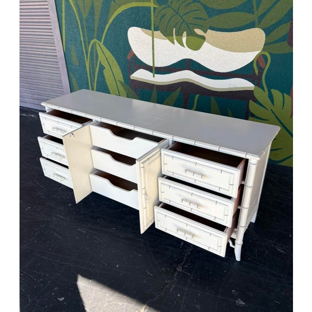 Dixie Aloha Faux Bamboo Niner For Sale - Image 10 of 14