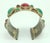Vintage Asian Style Faux Cabochon Cuff Bracelet For Sale In Atlanta - Image 6 of 13