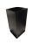 41.5" tall modernist black monolith fiberglass Pedestal table. Available-3