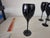 Late 20th Century Vintage Carlo Moretti Italian Black and White Tall Stem Cased Wine Glasses - Set of 15 For Sale - Image 5 of 6