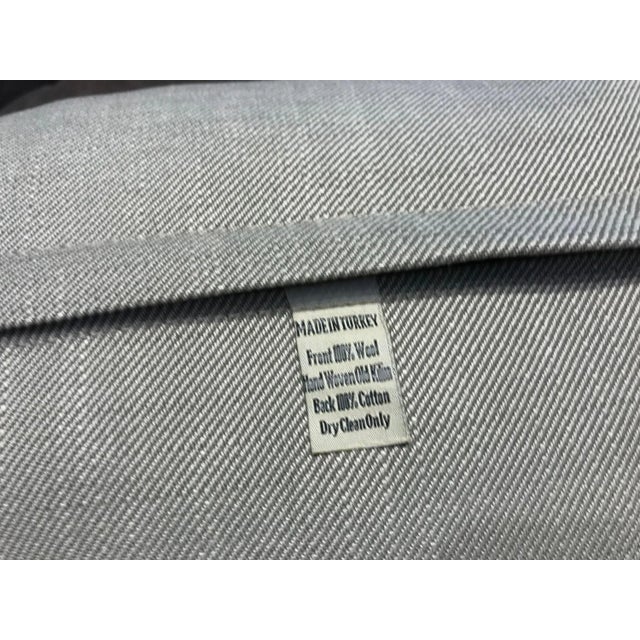 White Vintage Farmhouse Decor Pillow Cover For Sale - Image 8 of 13