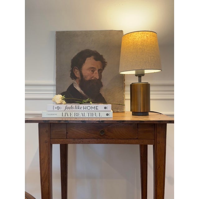 Chocolate 19th Century French Rustic Side Table With Drawer For Sale - Image 8 of 12