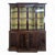 Vintage Flamed Mahogany Bookcase For Sale